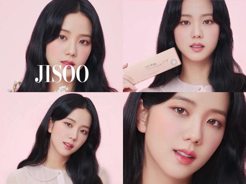 블랙핑크 오렌즈 광고 비주얼