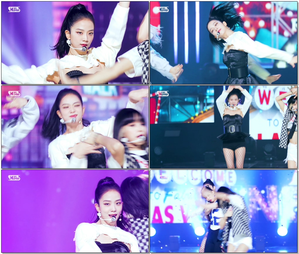 블랙핑크 지수 'Lovesick Girls' (BLACKPINK JISOO FaceCam)│@SBS Inkigayo_2020.10.18