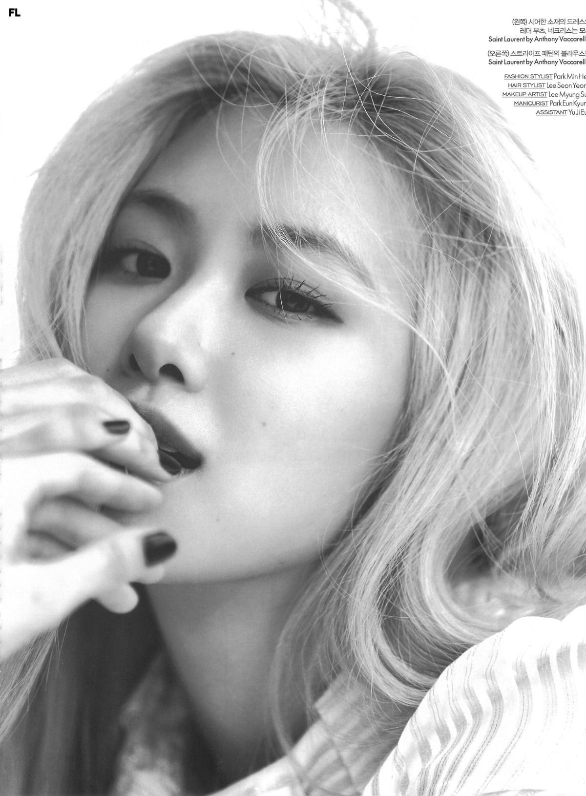 분위기가 ㄷㄷㄷㄷ #블랙핑크 로제 생로랑 새 화보