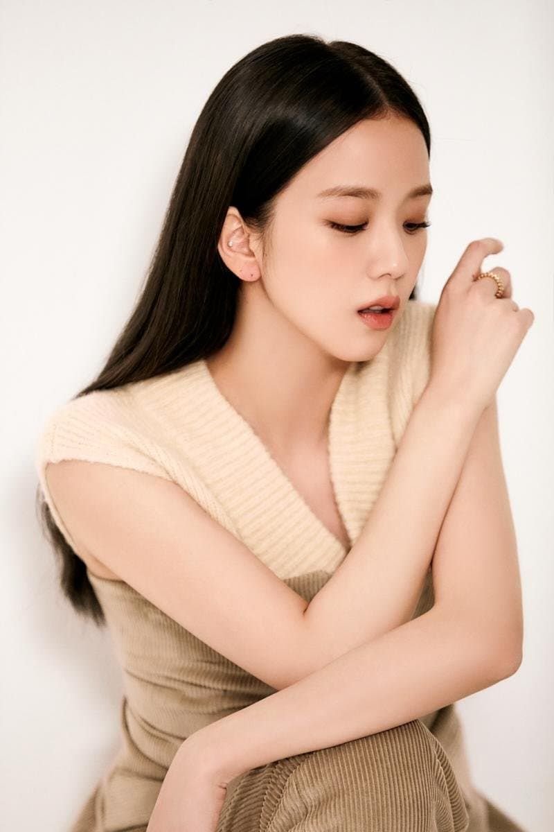 블랙핑크 지수 하퍼스바자 12월호 비하인드컷