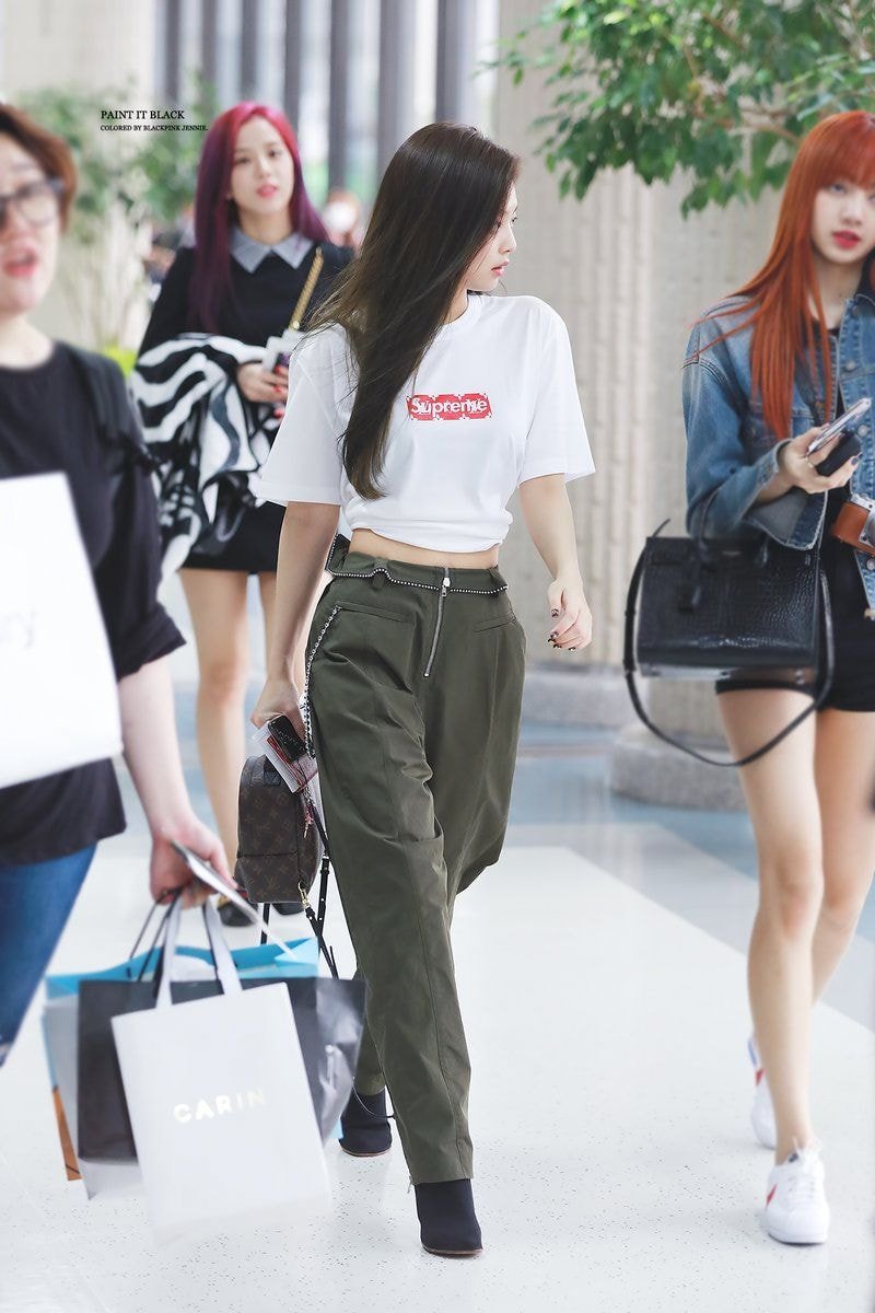 크롭티 제일 잘 소화하는 연예인 #블랙핑크