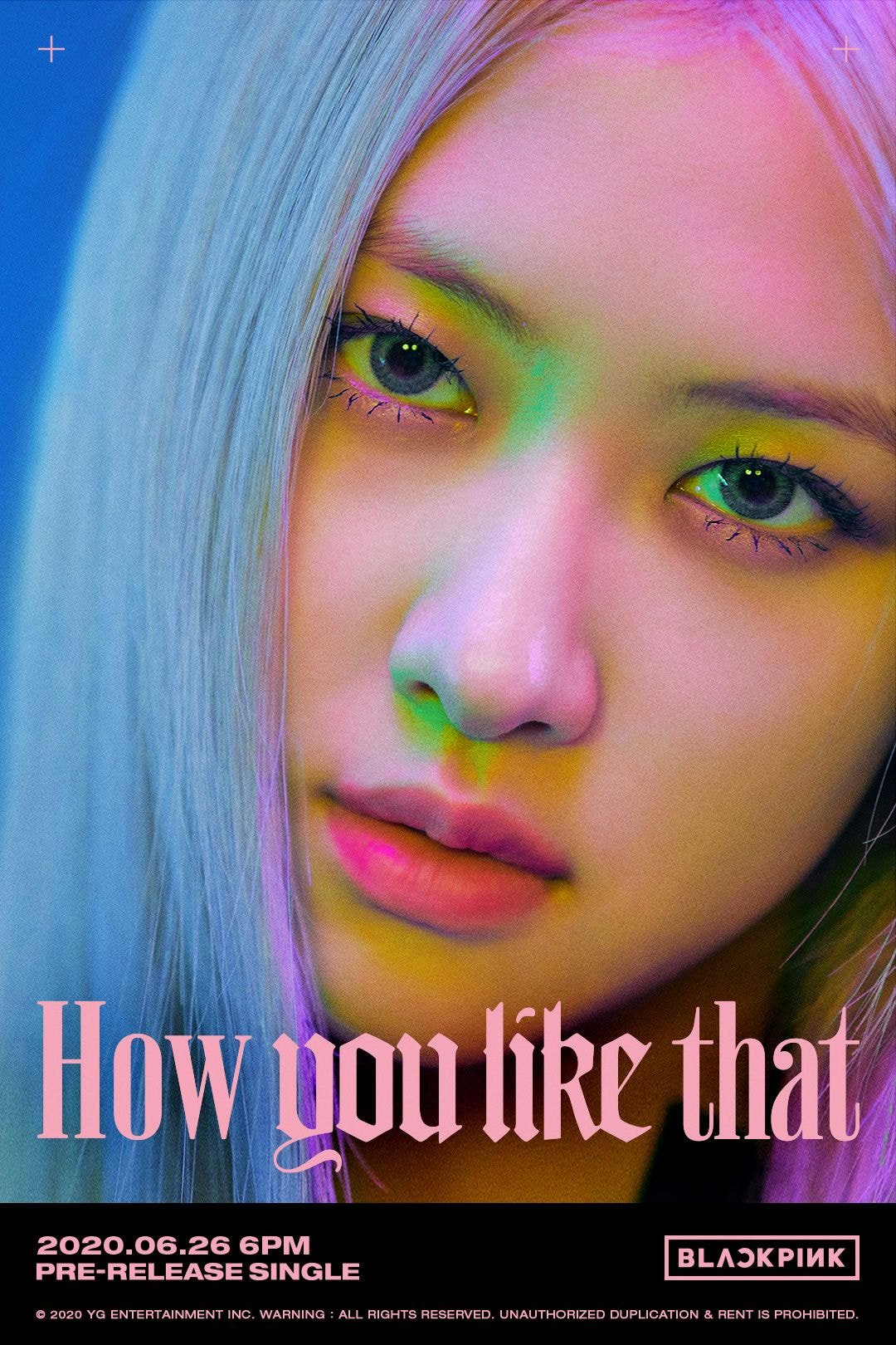 #블랙핑크 ‘How You Like That’ TITLE POSTER 타이틀 포스터 #3