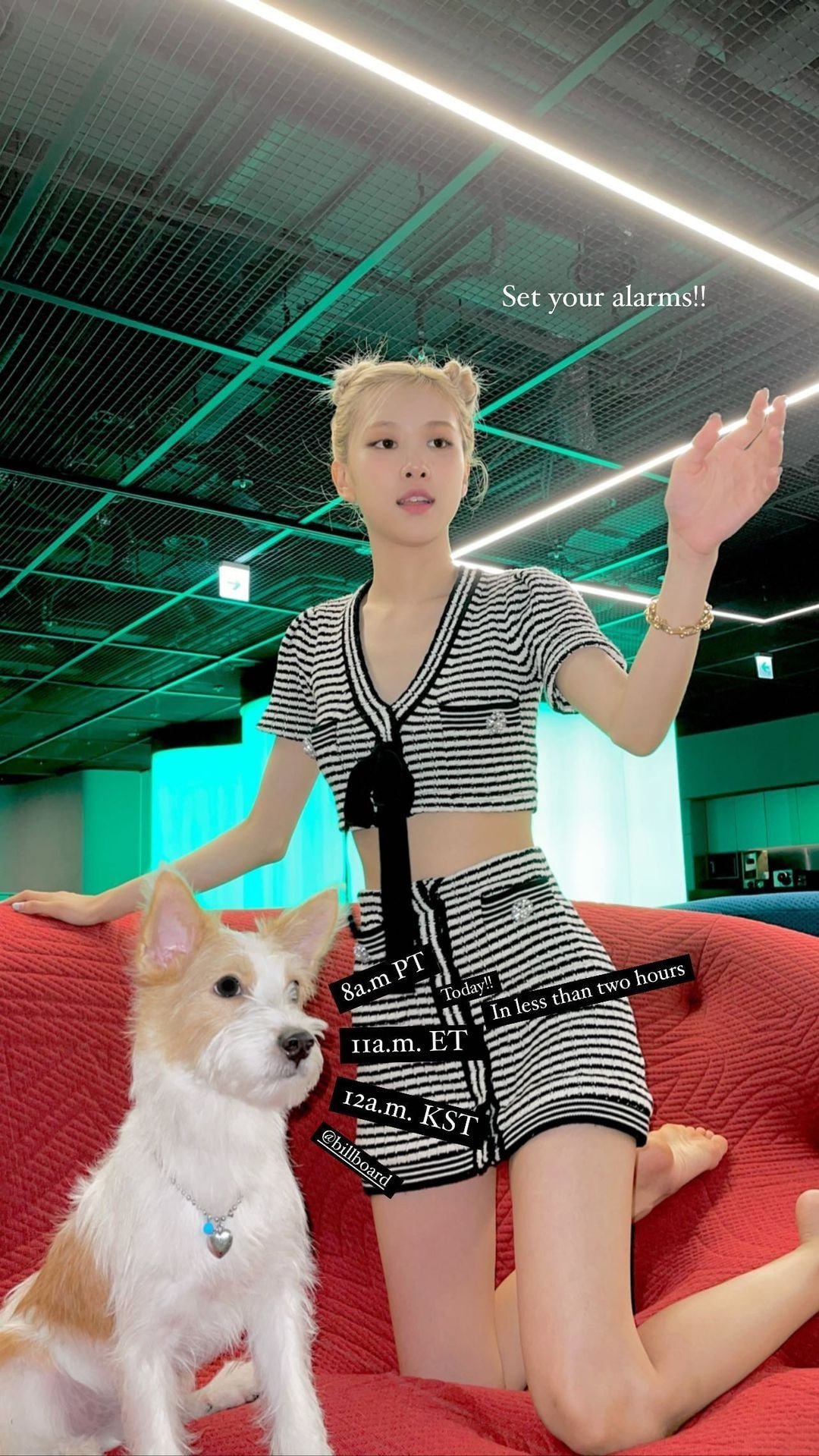 블랙핑크 로제 인스타스토리 업뎃