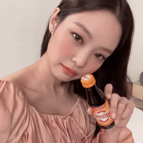 블랙핑크 제니 인스타 (비타500 모델)