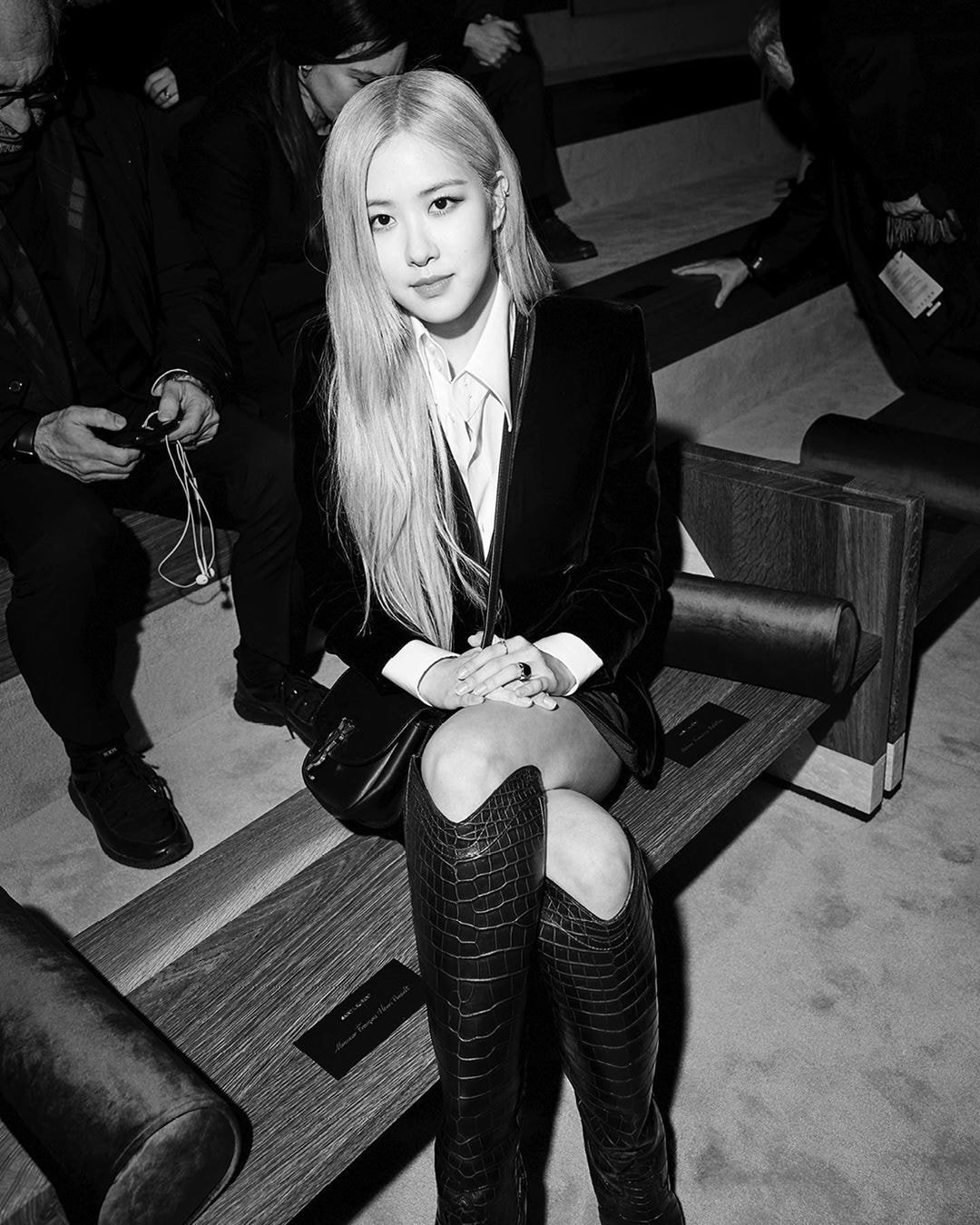 #블랙핑크 로제, 생로랑 인스타