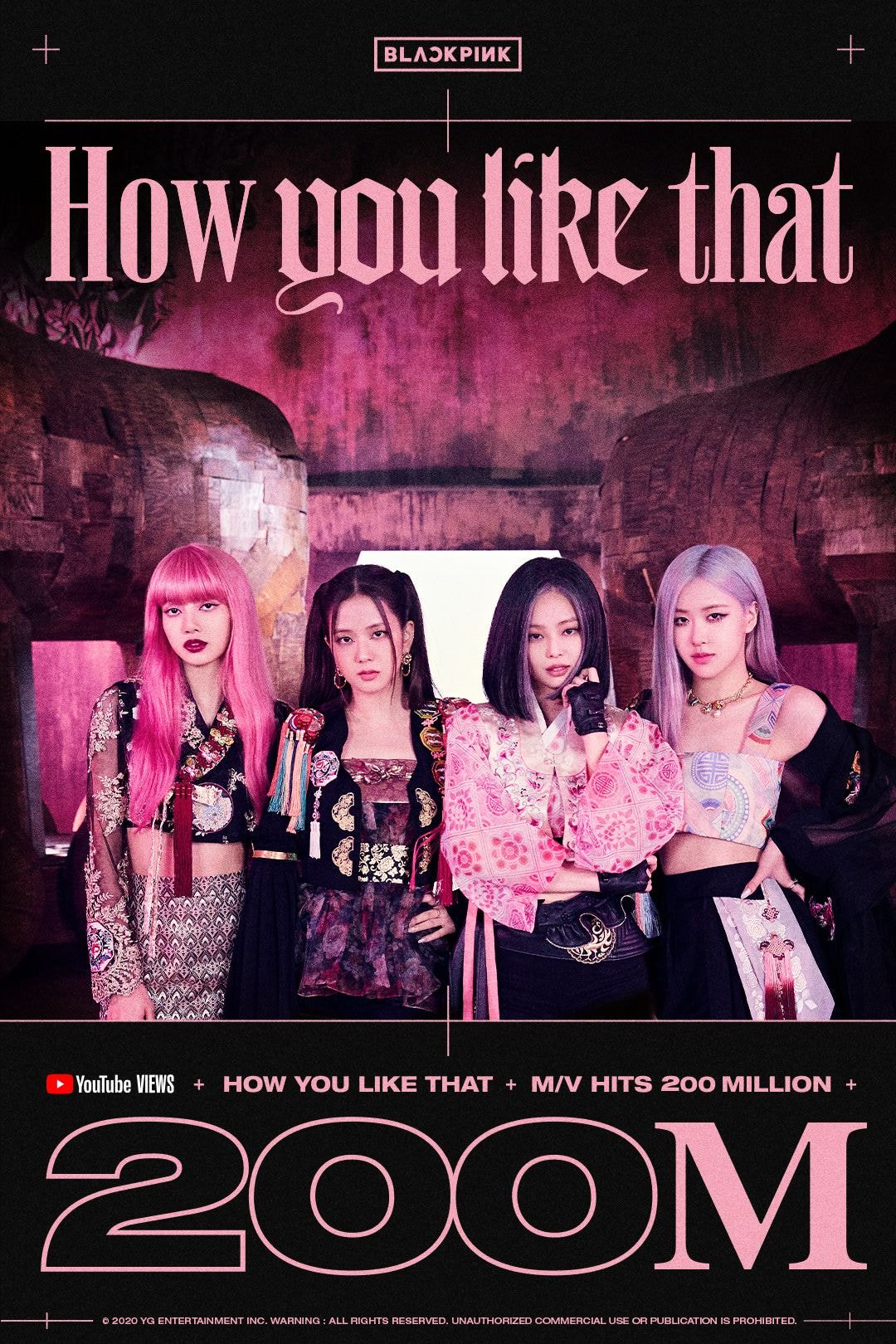 #블랙핑크 How You Like That MV 2억뷰