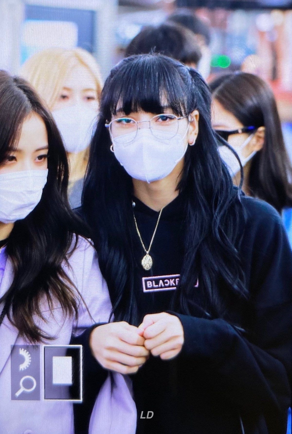 #블랙핑크 흑발 #리사