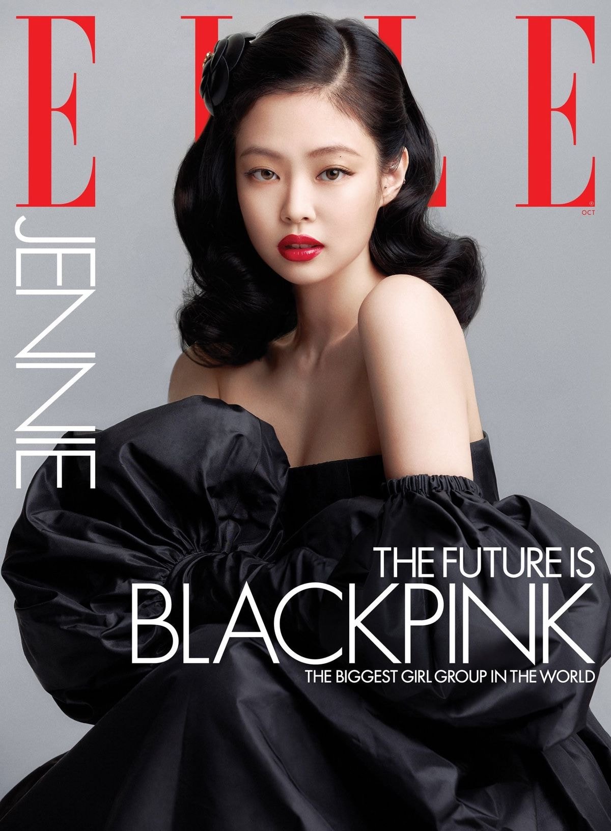 엘르 US 10월호 블랙핑크 개인 커버