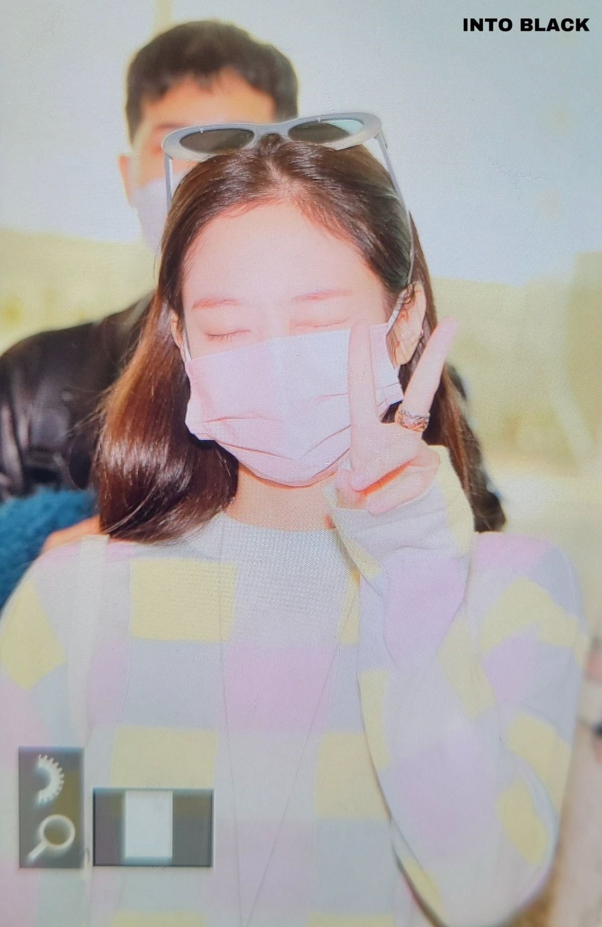 오늘자 출국하는 블랙핑크 제니