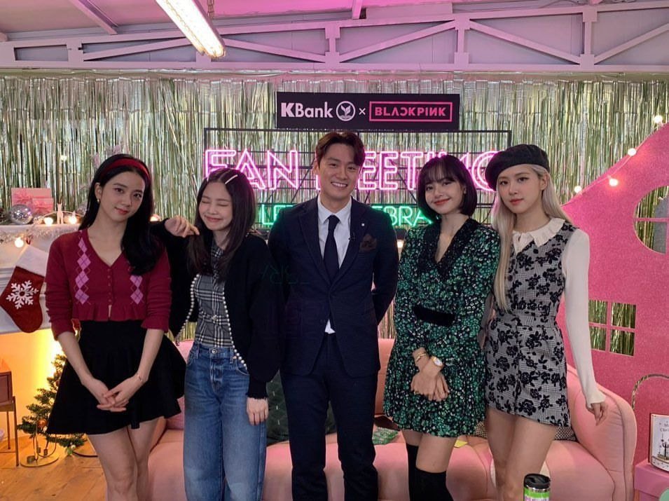 오상진 인스타 (with 블랙핑크)