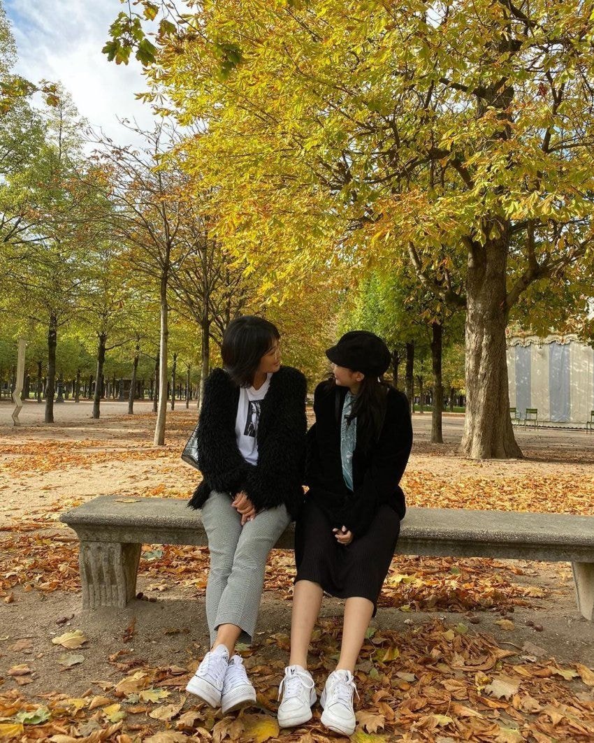 블랙핑크 제니 인스타 업뎃 (with 어머니)