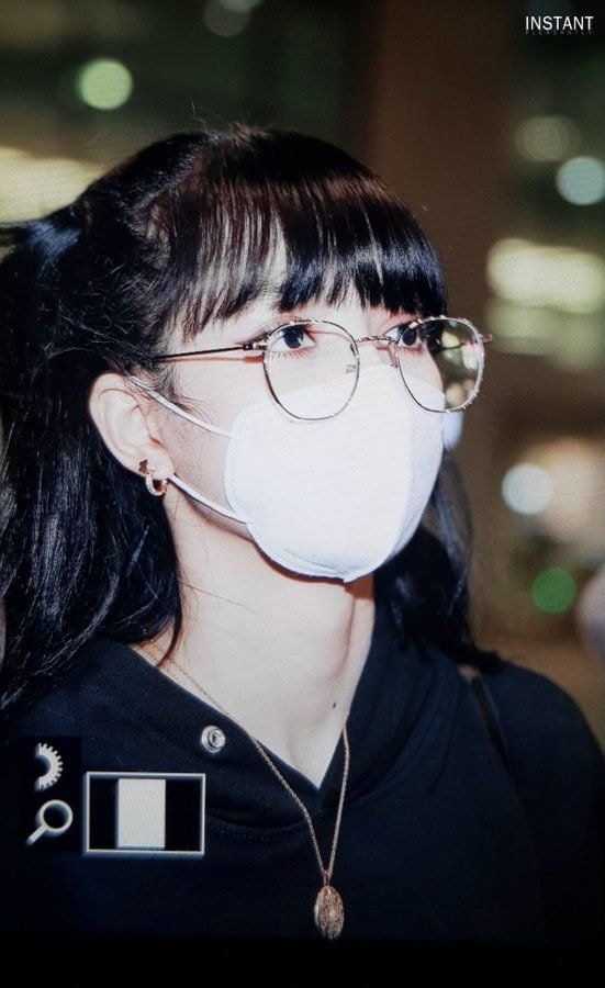 #블랙핑크 흑발 #리사