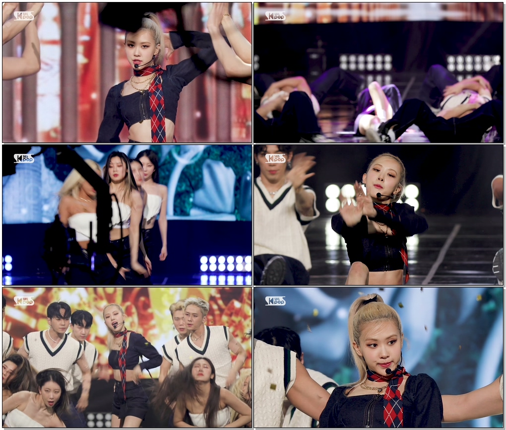 #로제 #OnTheGround [페이스캠] 로제 'On The Ground' (ROSÉ FaceCam)│@SBS Inkigayo_2021.03.28