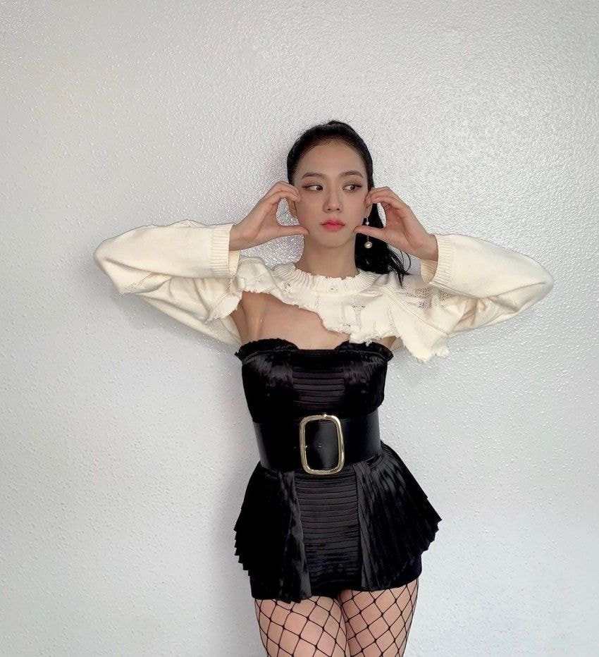 오늘자 블랙핑크 지수 인스타