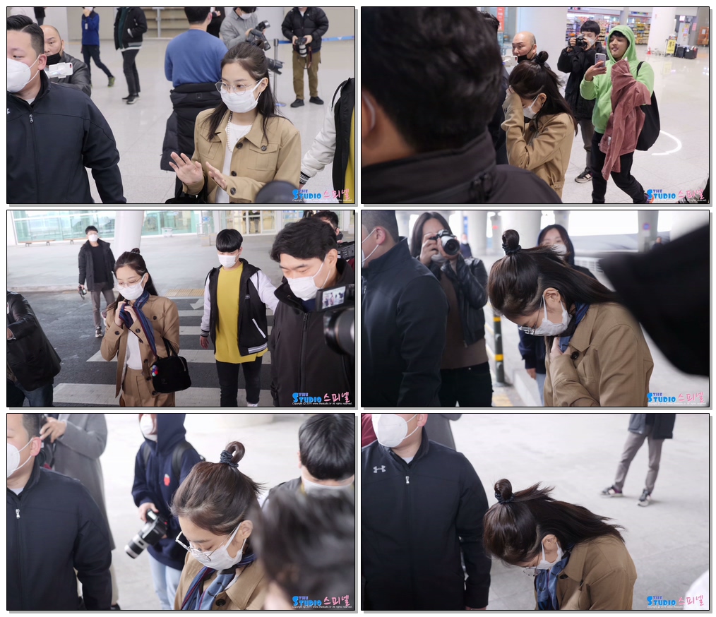 #BLACKPINK #JENNIE #블랙핑크 200221 블랙핑크 제니 입국 BLACKPINK JENNIE ICN Airport Arrival