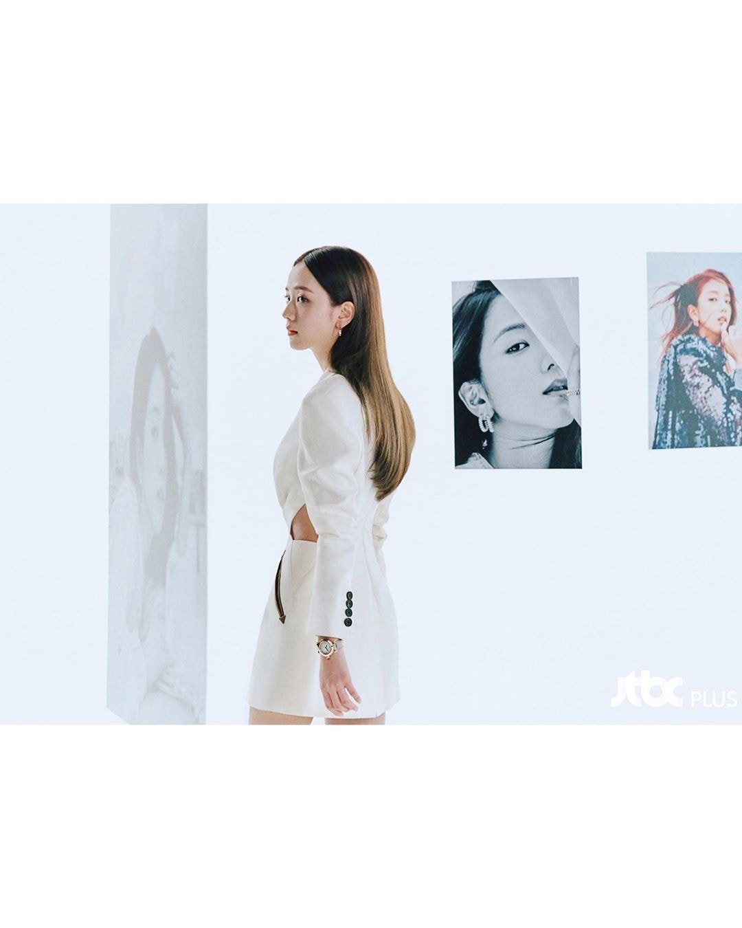 블랙핑크 지수 엘르 까르띠에 디지털 프로젝트 촬영 비하인드컷