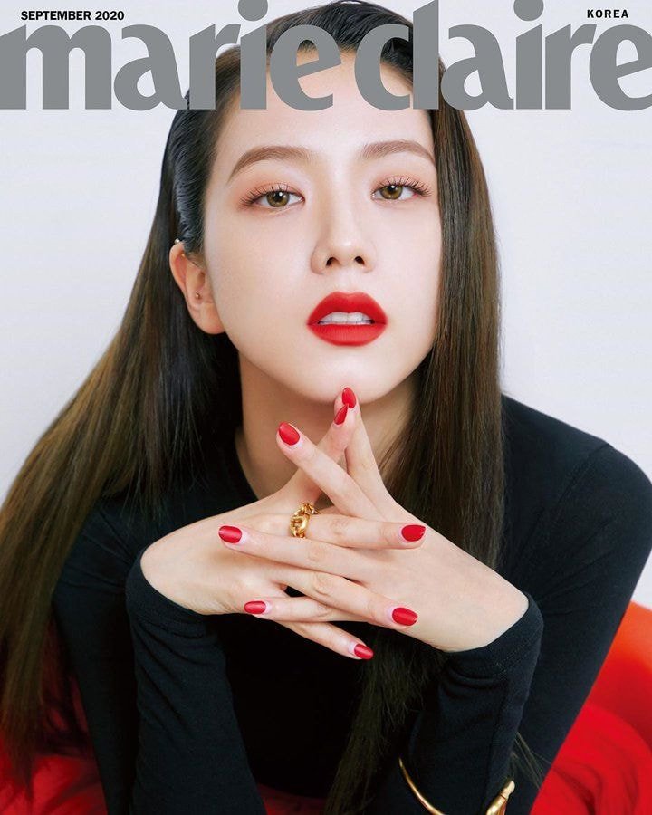 블랙핑크 지수 마리끌레르 9월호 표지