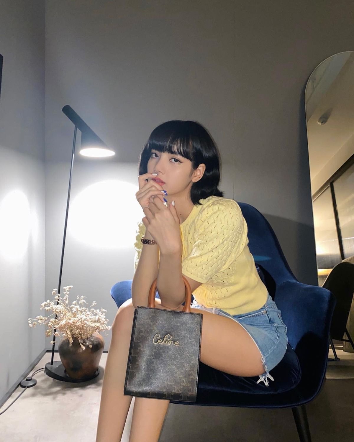 블랙핑크 리사 (CELINE twitter)