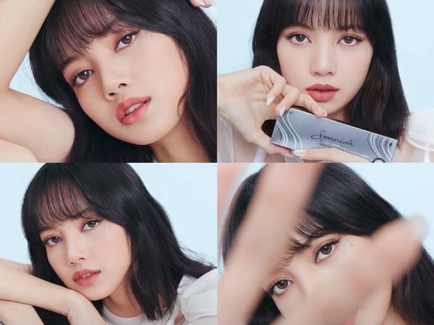 블랙핑크 오렌즈 광고 비주얼