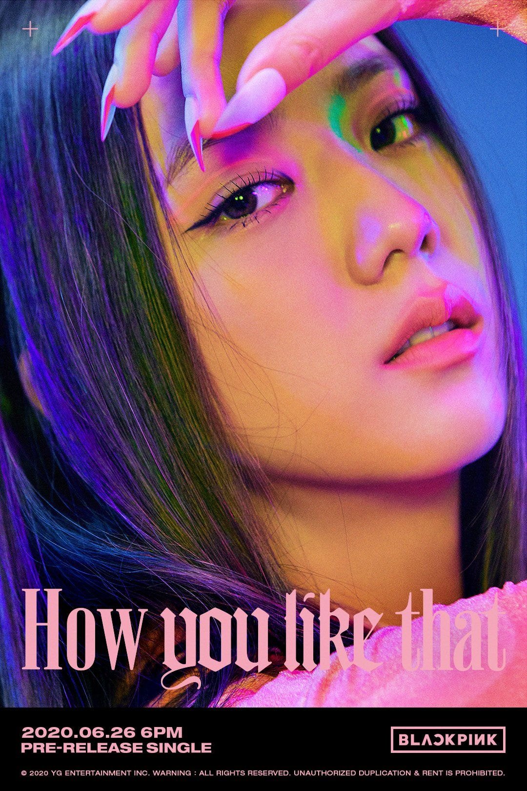 #블랙핑크 ‘How You Like That’ TITLE POSTER 타이틀 포스터 #3