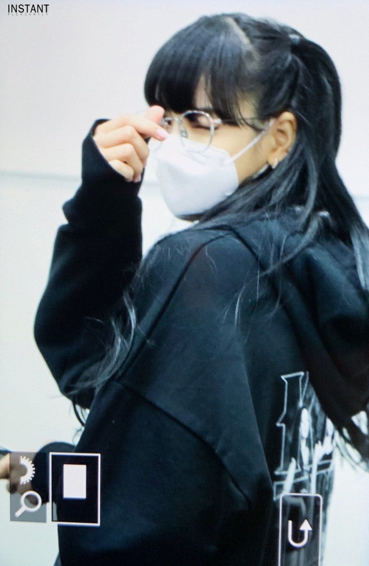#블랙핑크 흑발 #리사