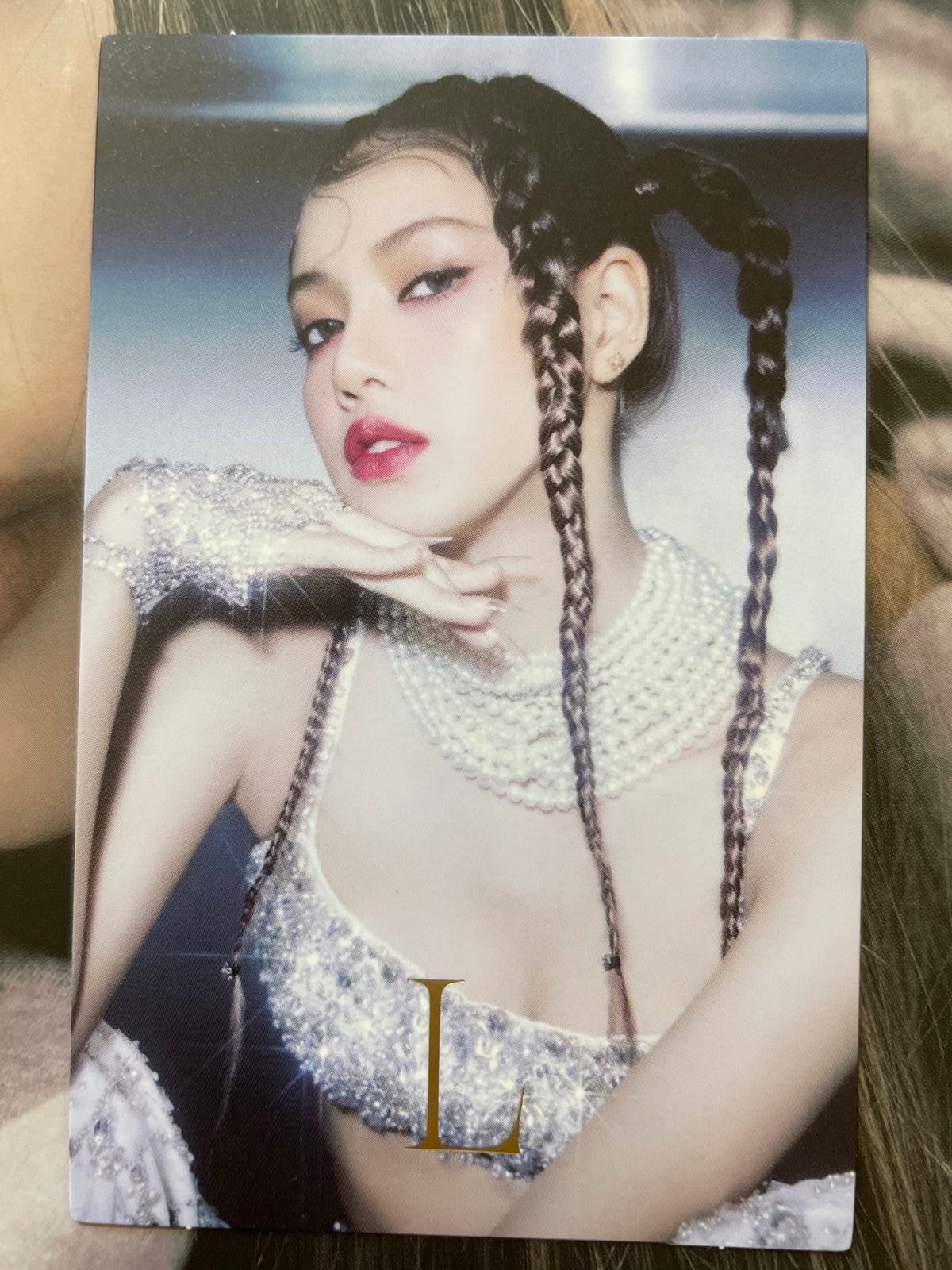 블랙핑크 리사 앞머리 깐 포카