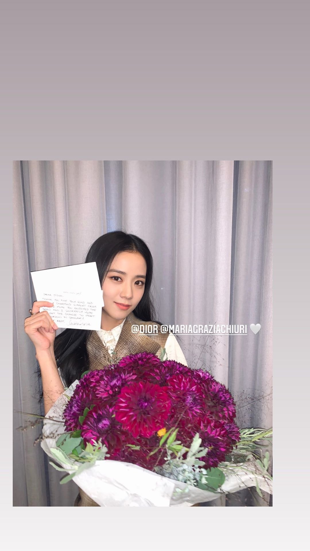 블랙핑크 지수 인스타스토리