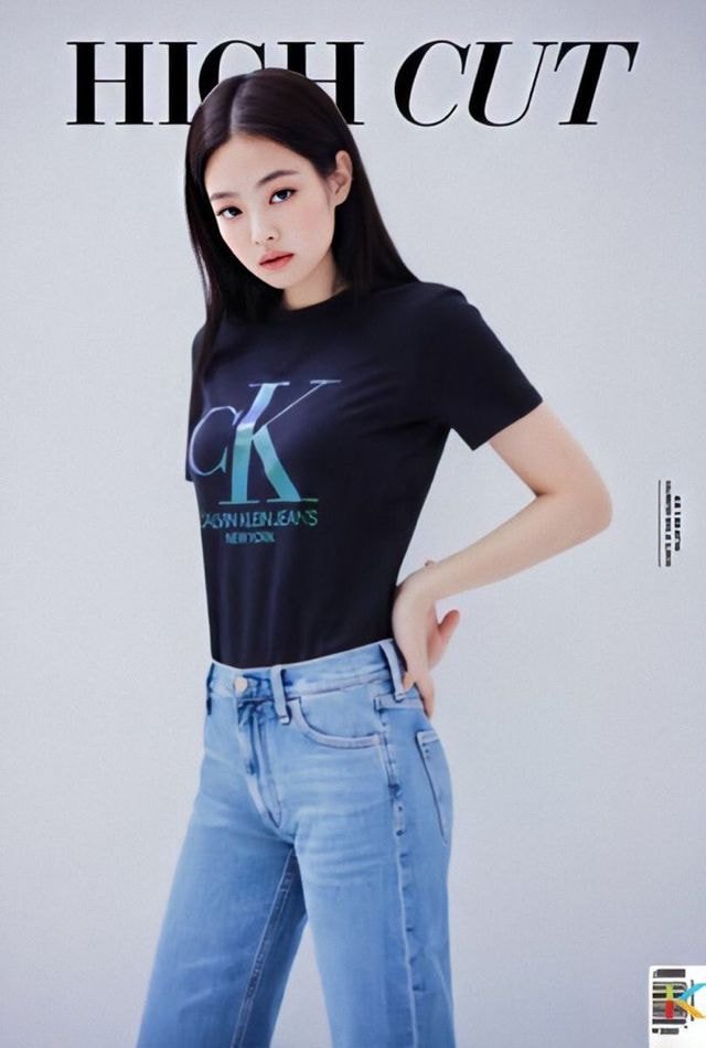 캘빈클라인(Calvin Klein) 브랜드 이미지와 잘 어울리는 #블랙핑크 #제니
