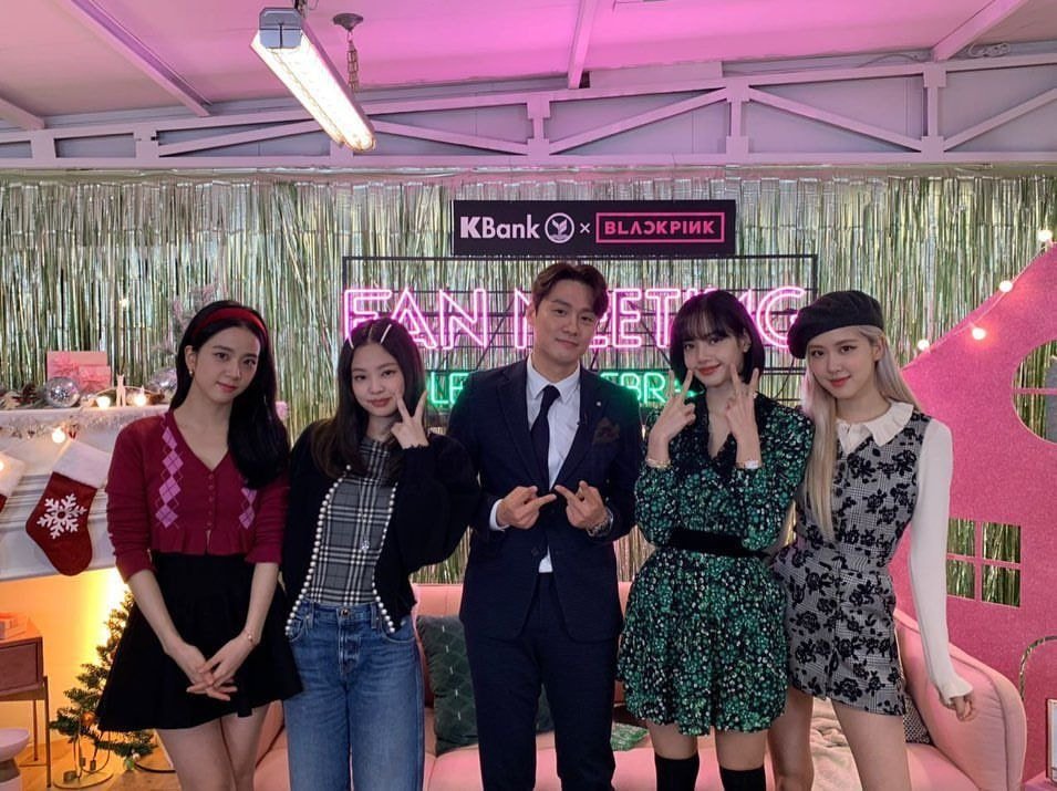 오상진 인스타 (with 블랙핑크)