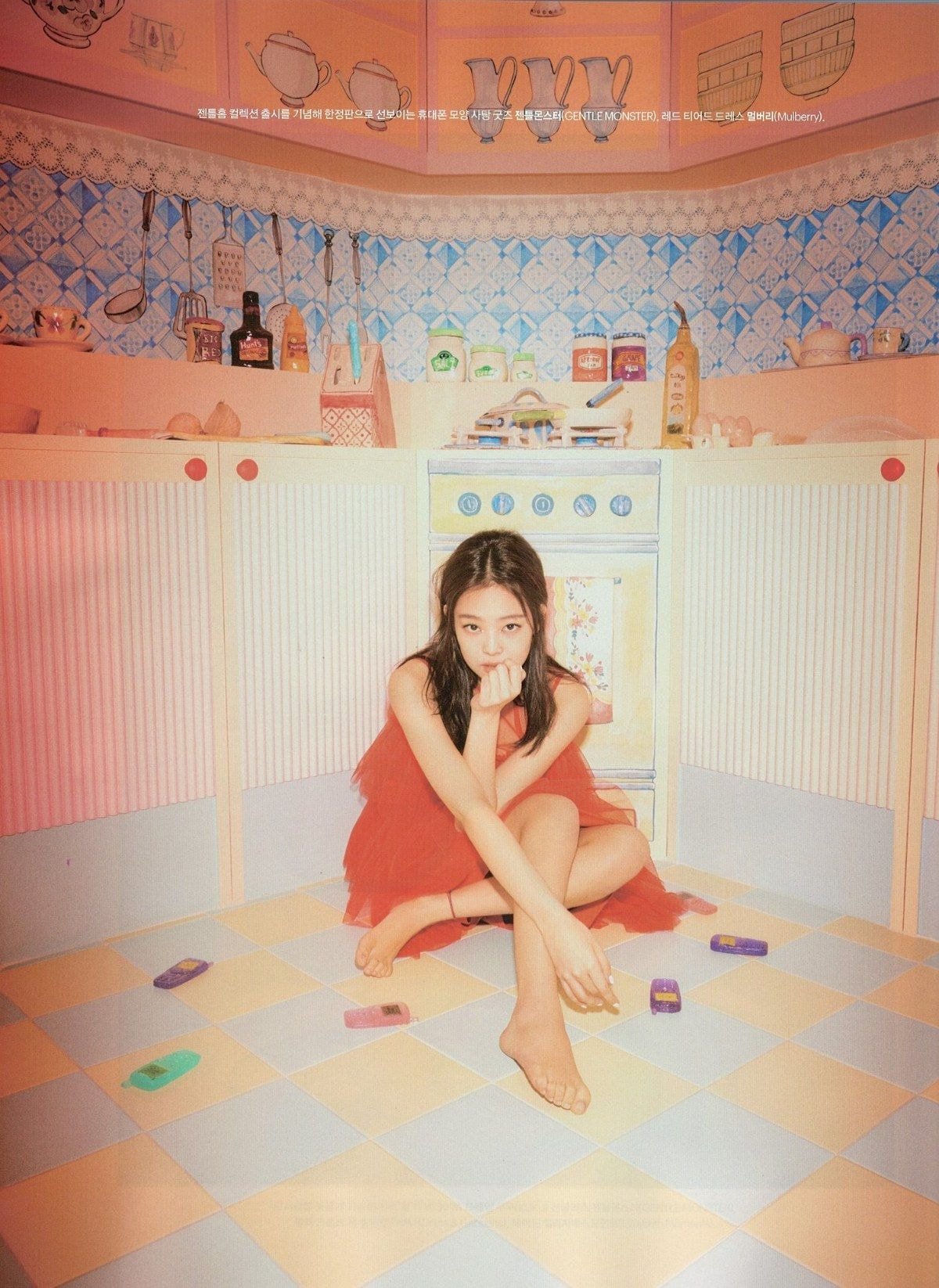 #블랙핑크 #제니 마리끌레르 4월호 화보 스캔본