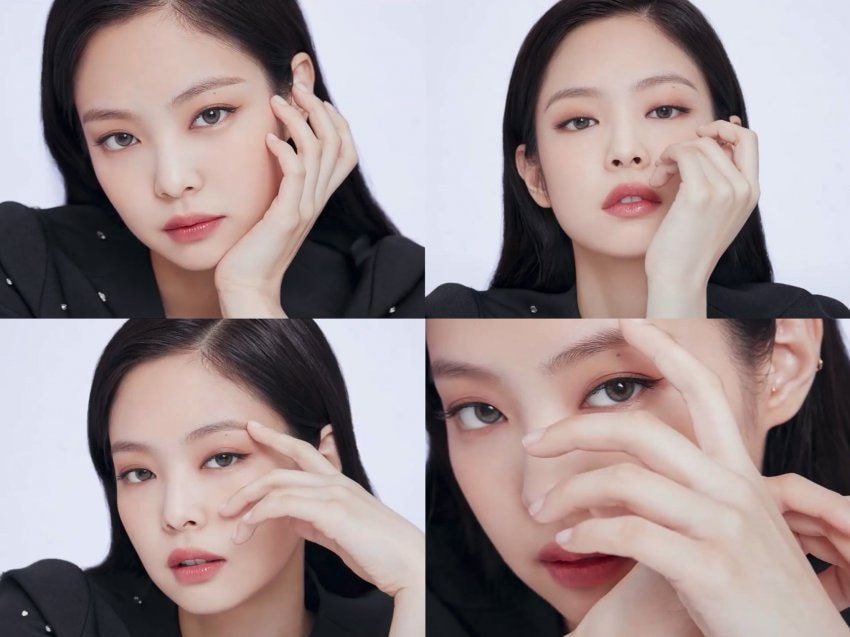 블랙핑크 오렌즈 광고 비주얼