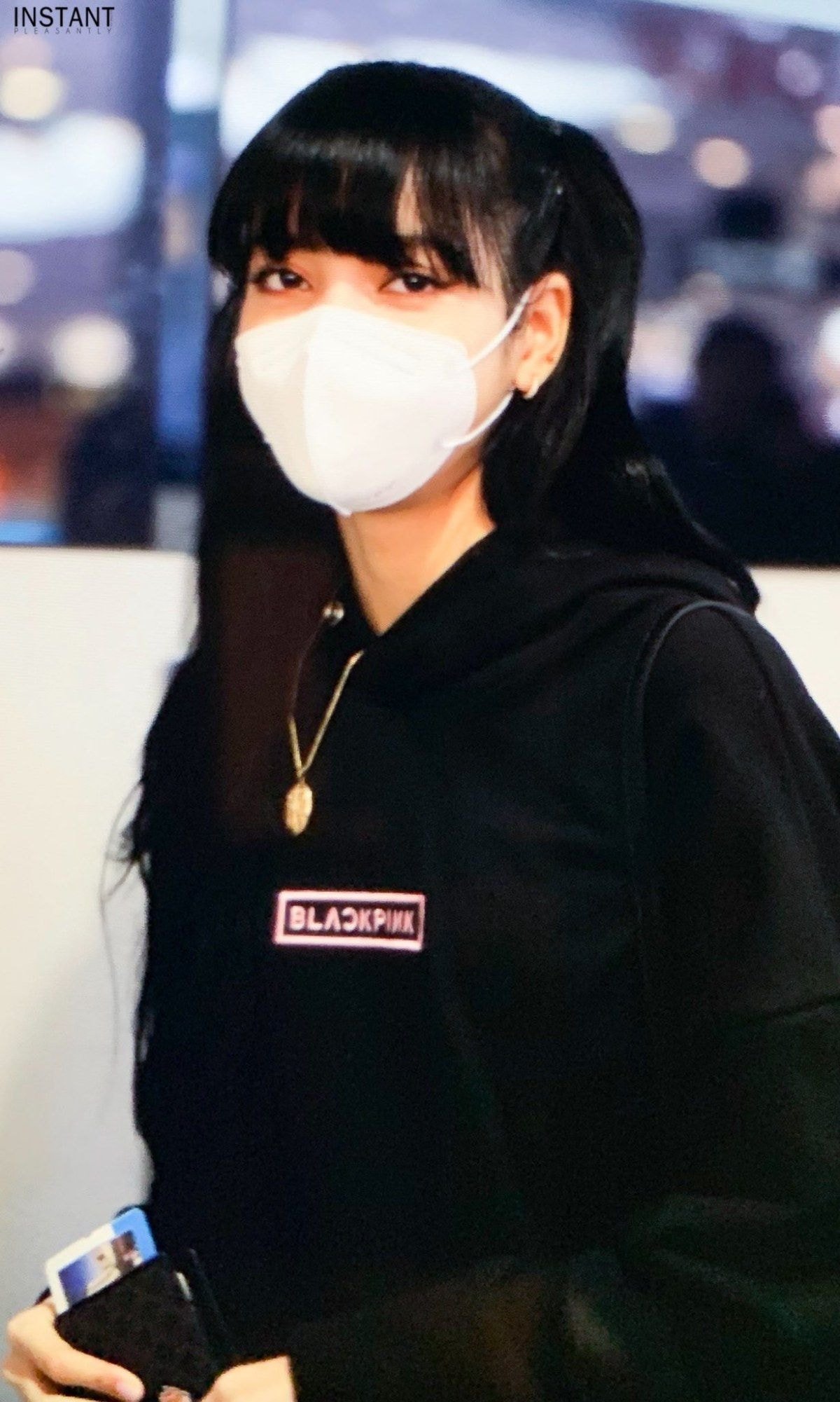 #블랙핑크 흑발 #리사