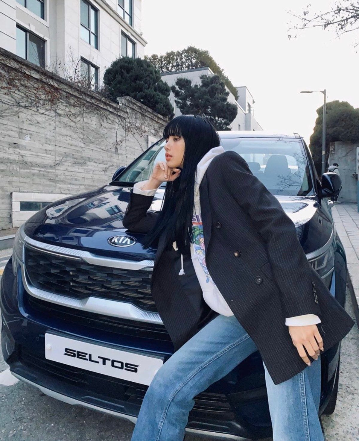 염색한듯한 #블랙핑크 리사.insta