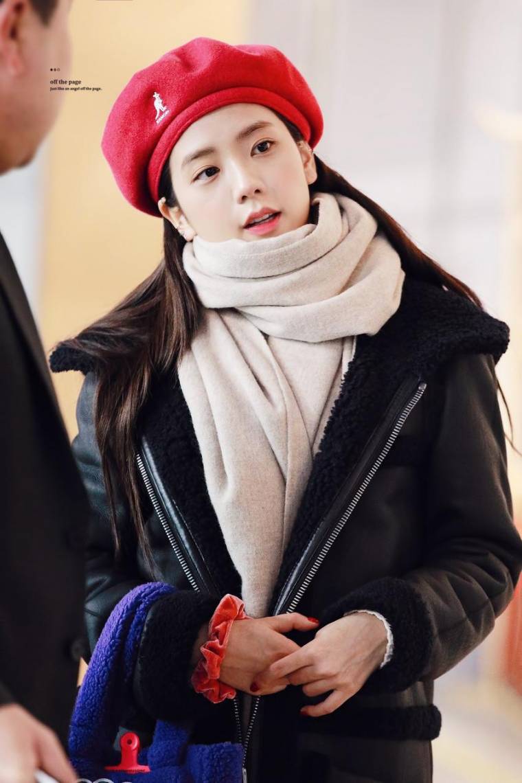 블랙핑크 지수 공항 직찍