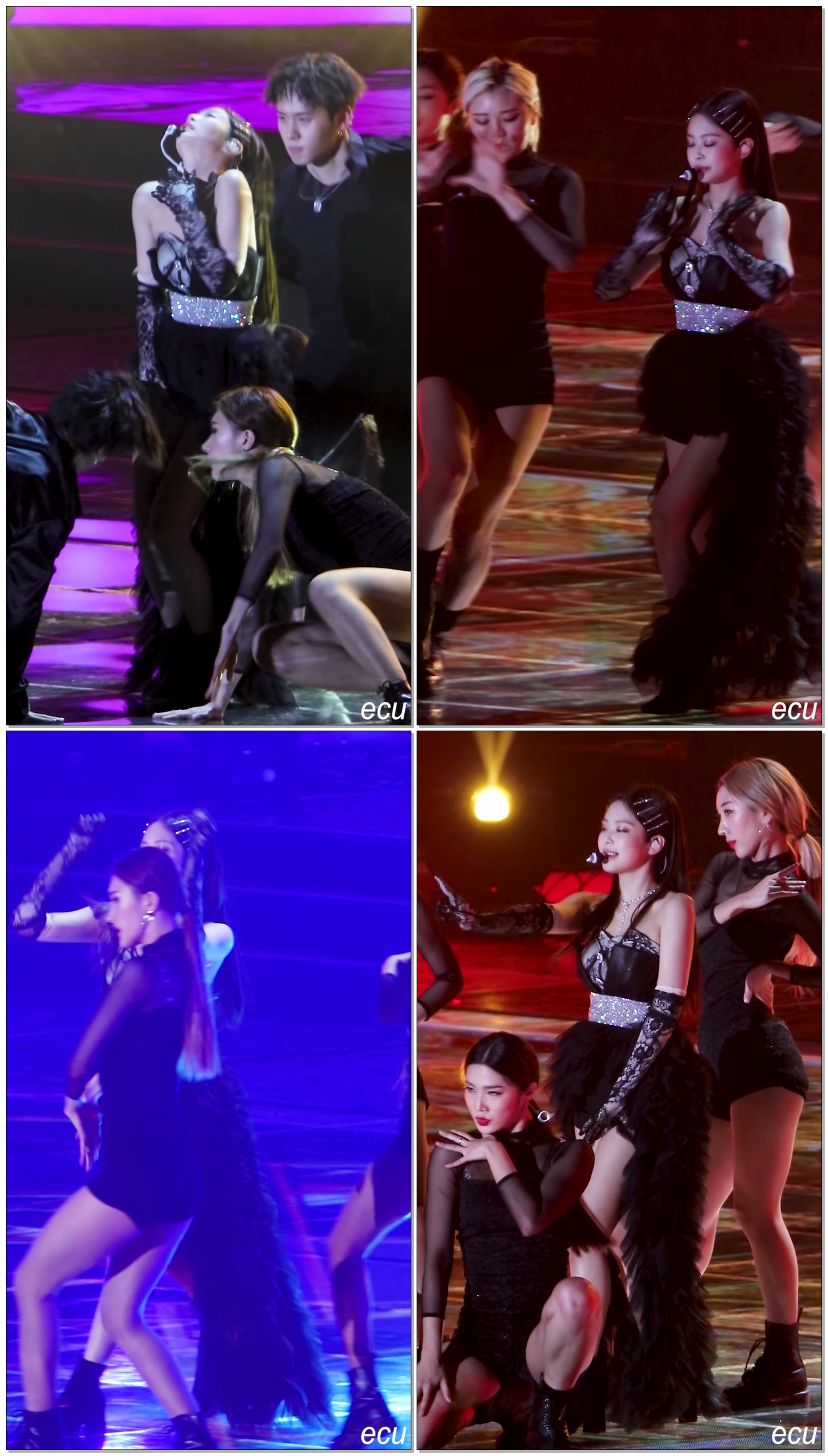 181225 제니 (JENNIE) 솔로 (SOLO) / 2018 가요대전 직캠 fancam by ecu