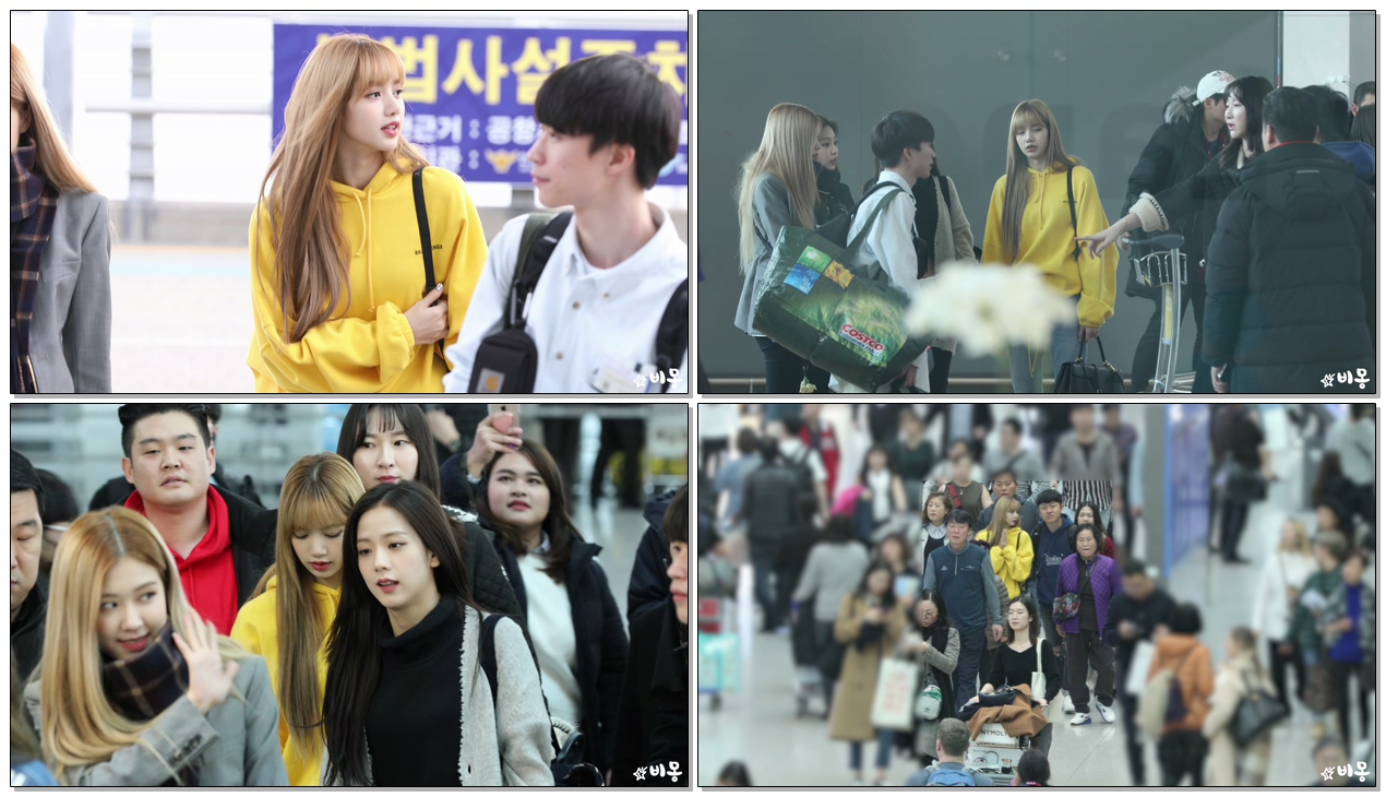 181118 블랙핑크(BLACKPINK) 리사(Lisa) 출국 Departure [인천공항] 4K 직캠 by 비몽