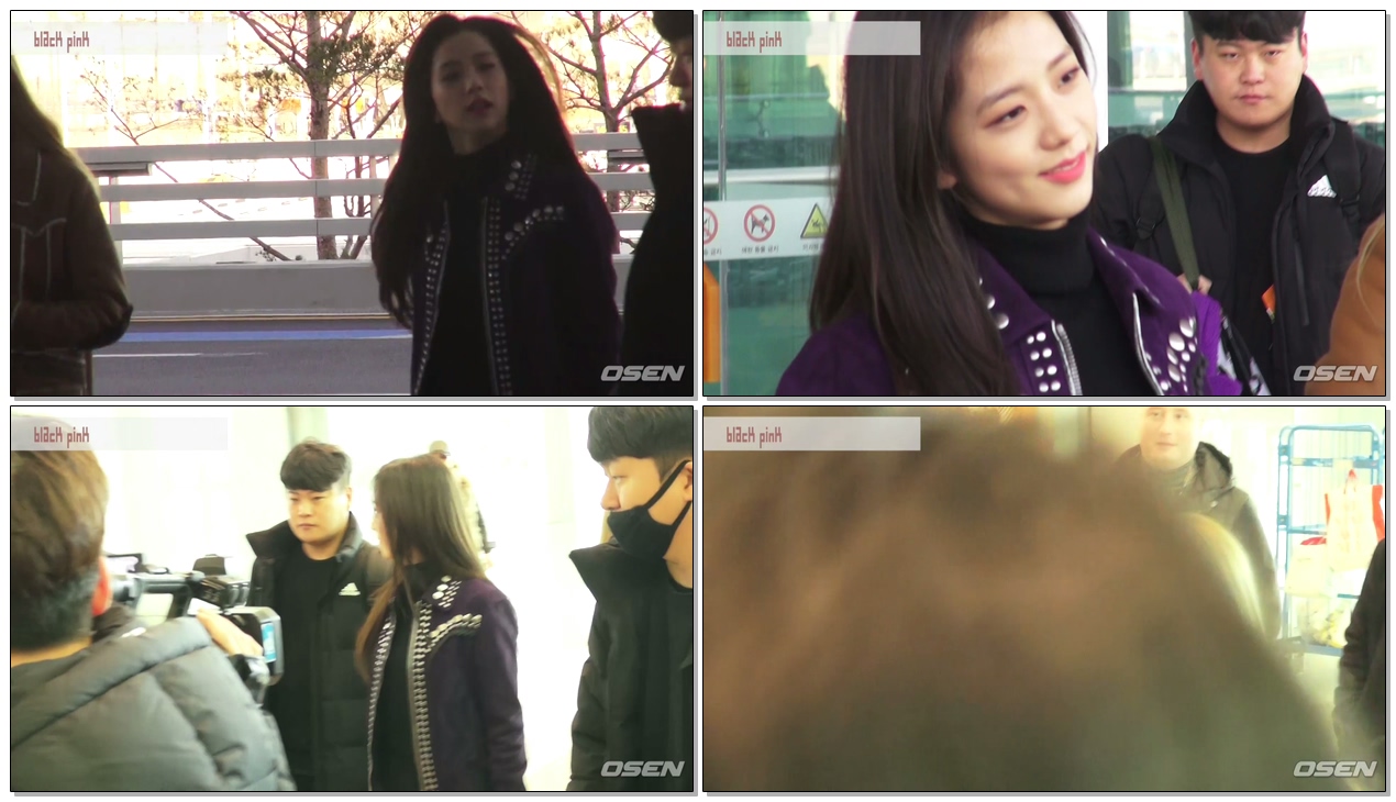 블랙핑크 로제-지수, 햇살보다 눈부신 출국길 미모