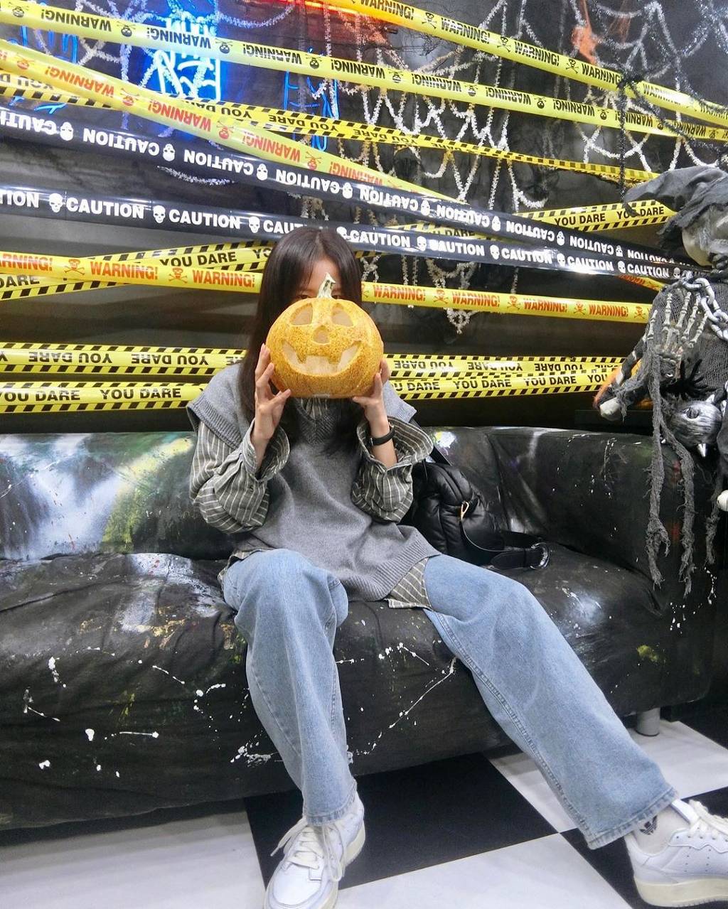 블랙핑크 지수 할로윈데이.insta