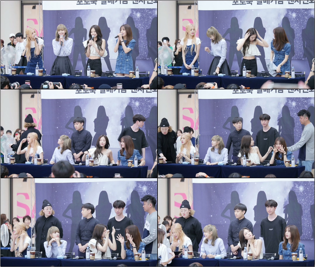 190630 #블랙핑크 (#BLACKPINK) 팬사인회 입장 및 멘트 #직캠 #Fancam (영등포 팬사인회)