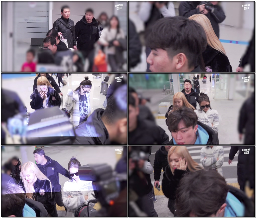 191205 #블랙핑크 #BLACKPINK 입국 ‘#지수, #로제, #제니’ 직캠 Ι 인천공항