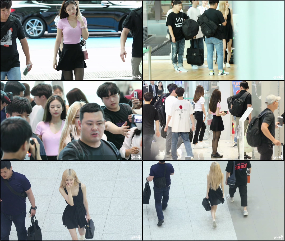 190711 #블랙핑크(#BLACKPINK) 출국 Departure [인천공항] #직캠