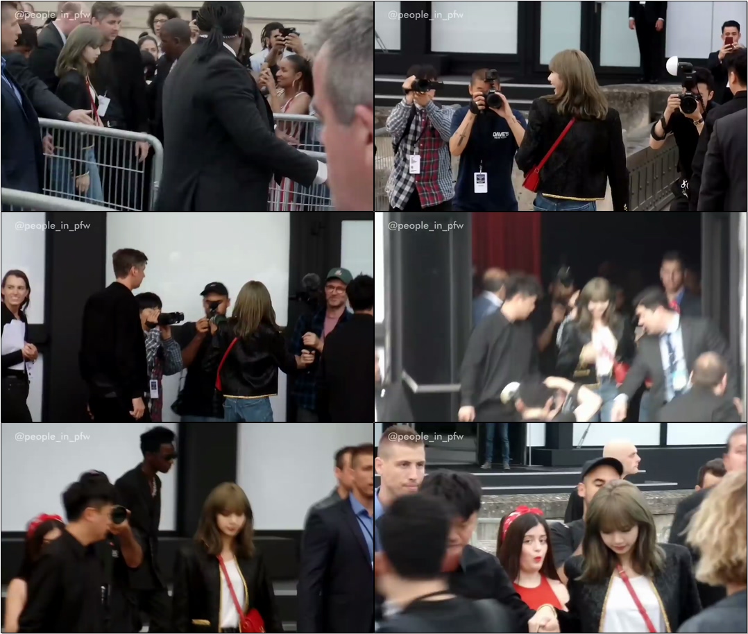 #Lisa #리사 from #BLACKPINK #블랙핑크 / Lalisa Manoban - Celine Menswear fashion show - 23.06.2019