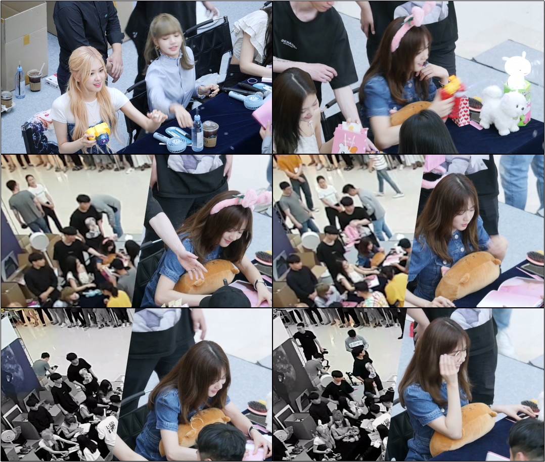 #로제, #지수 실수&스텝들의 숨은 수고 #Rose, #Jisoo, Mistake & Hidden effort of staff : #블랙핑크 #BLACKPINK fansign