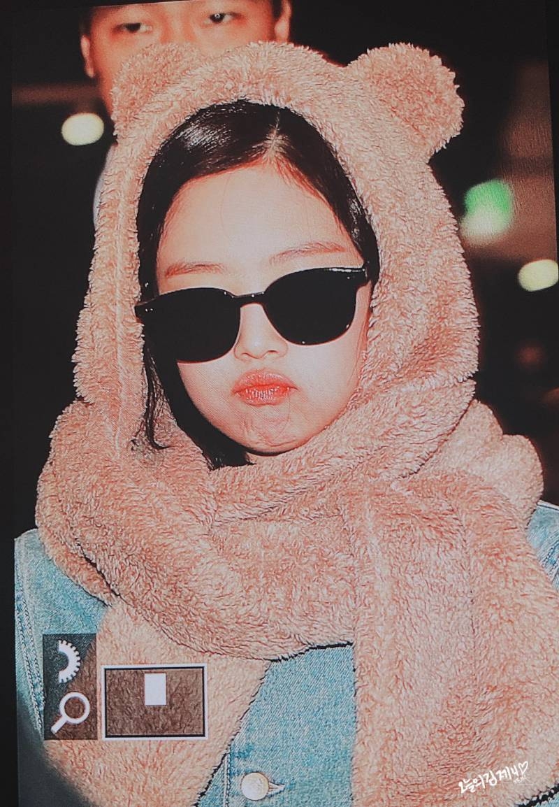 어제자 #블랙핑크 #제니 공항패션