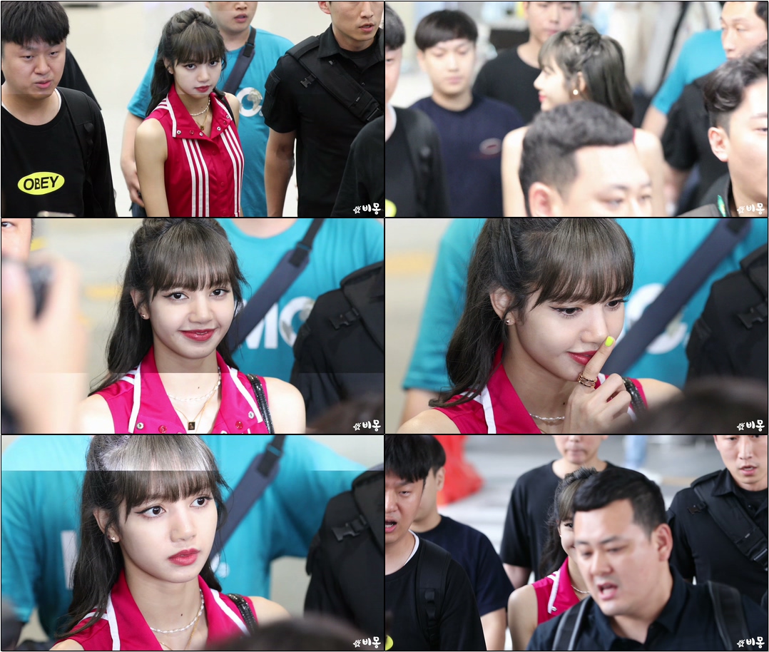 190715 #블랙핑크(#BLACKPINK) #리사(#Lisa) 입국 Arrival [인천공항] #직캠