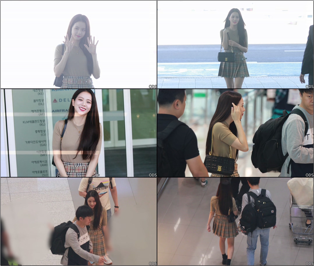 190913 #블랙핑크(#BLACKPINK) #지수(#JISOO) - 인천공항 출국
