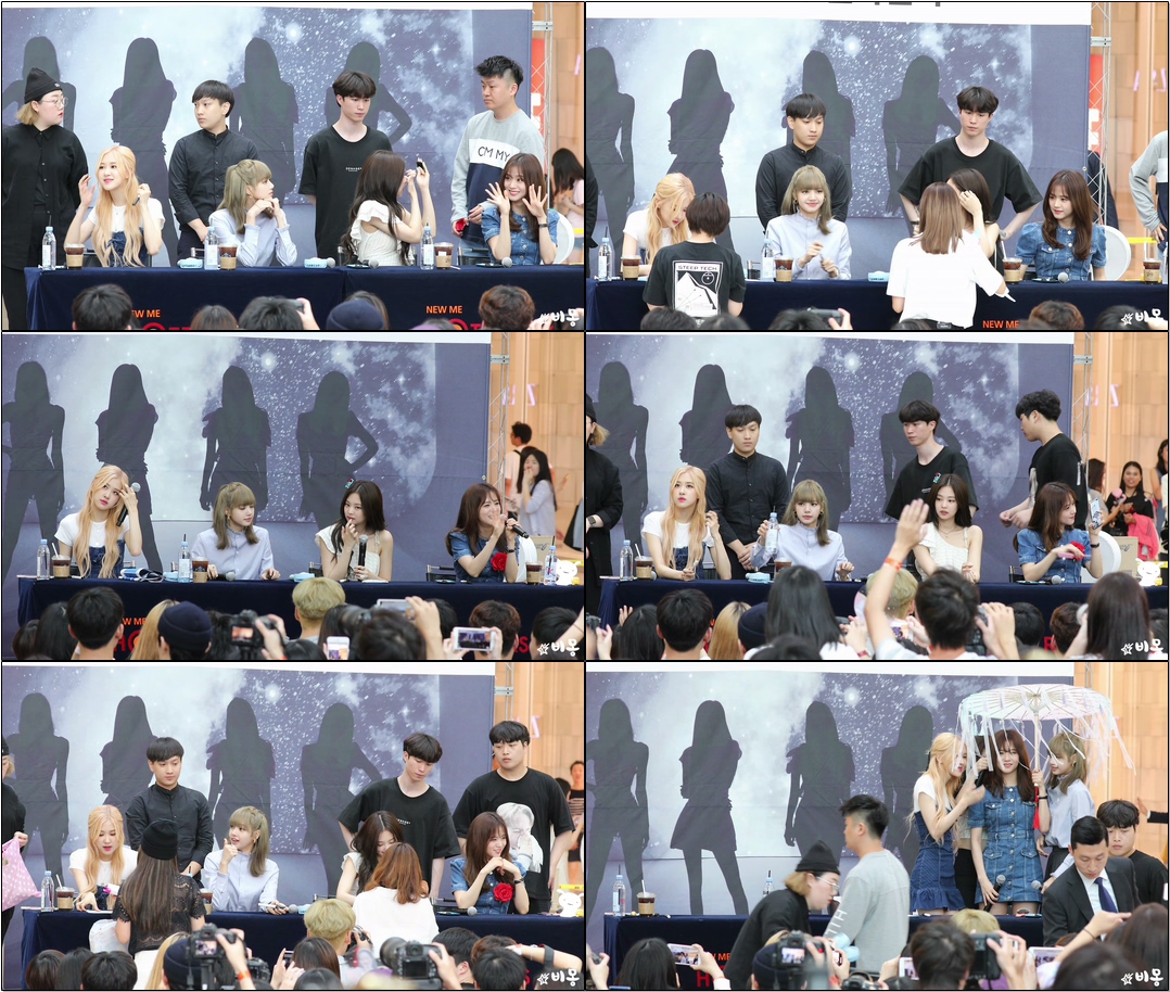 190630 #블랙핑크(#BLACKPINK) 시작과 끝인사 Opening~Ending [포토북발매기념팬사인회] #직캠