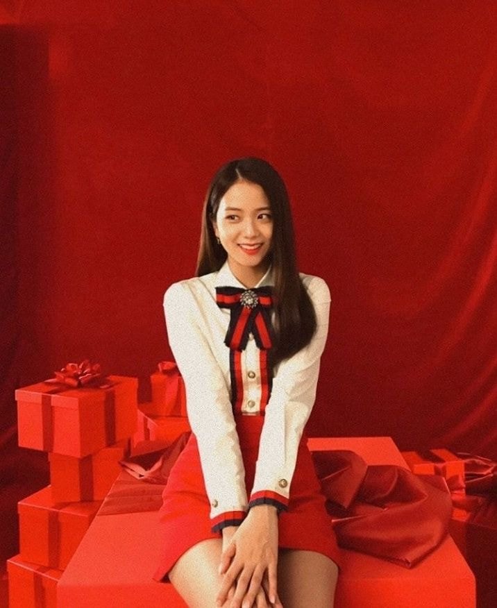 #블랙핑크 #지수.insta 메리 메리 크리스마스?