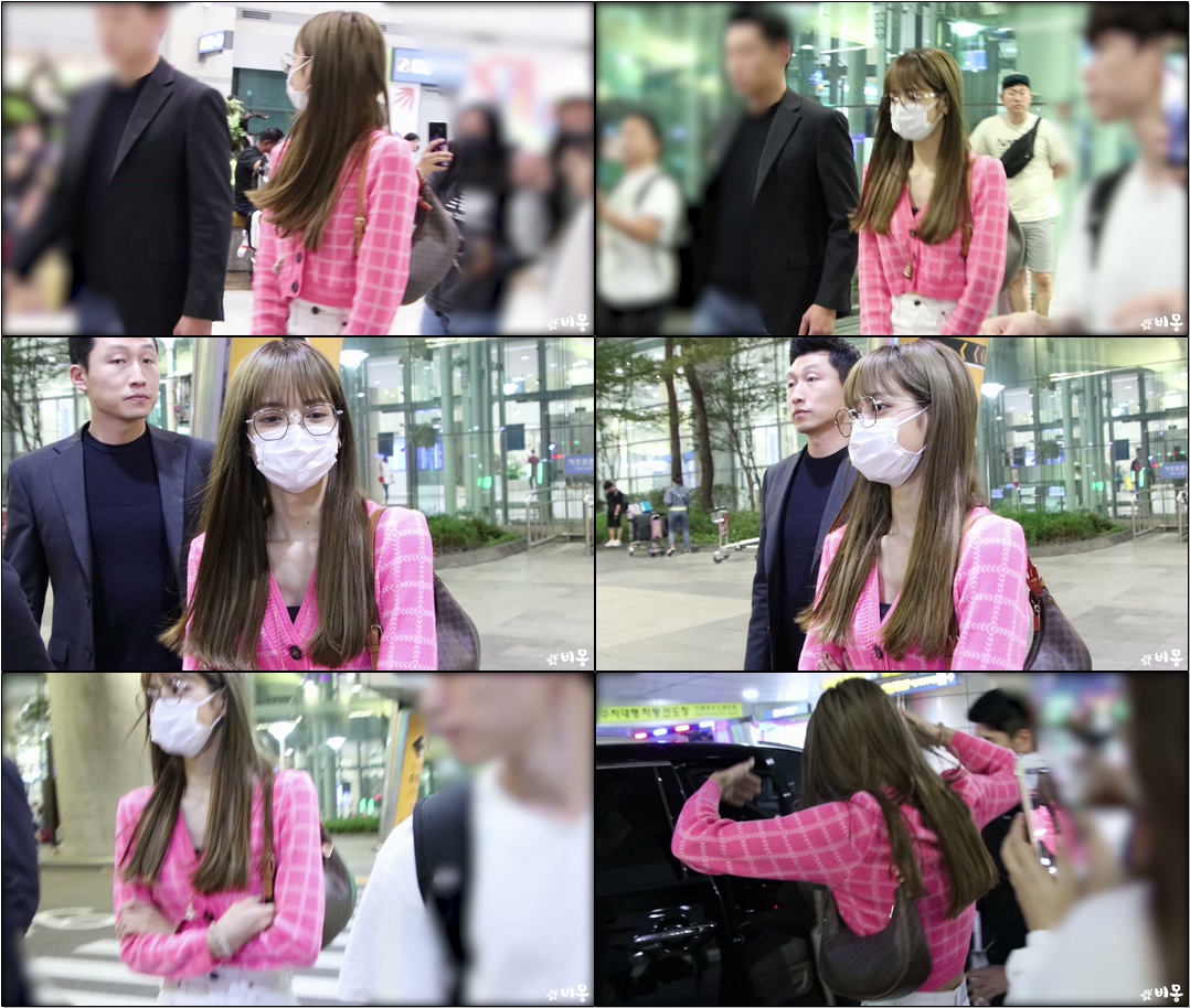 191005 #블랙핑크(#BLACKPINK) #리사(#Lisa) 입국 Arrival (RIO가 보고싶은 리사) [인천공항]