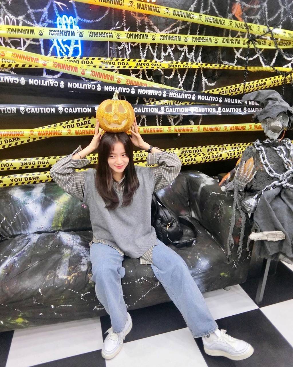 블랙핑크 지수 할로윈데이.insta